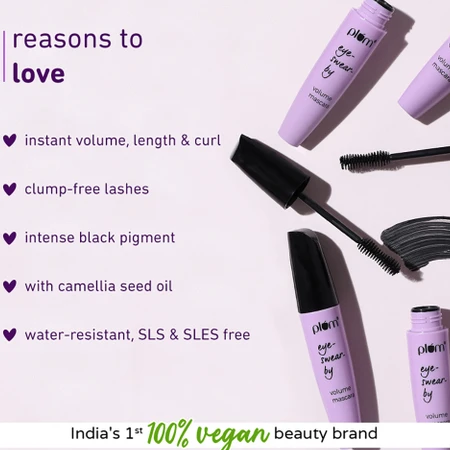 Plum Eye-Swear-By Volume Mascara