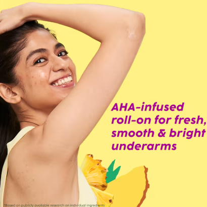 Plix Pineapple Odour Control Underarm Roll on