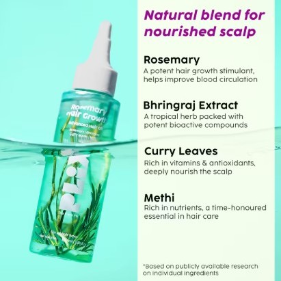 Rosemary Hair Growth Advanced Hair Oil