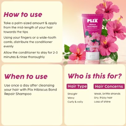 Plix Hibiscus Bond Repair Advanced Conditioner 