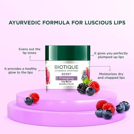 Biotique Berry Plumping Lip Balm