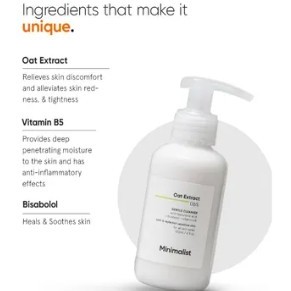 Minimalist 6% Oat Extract Gentle Cleanser