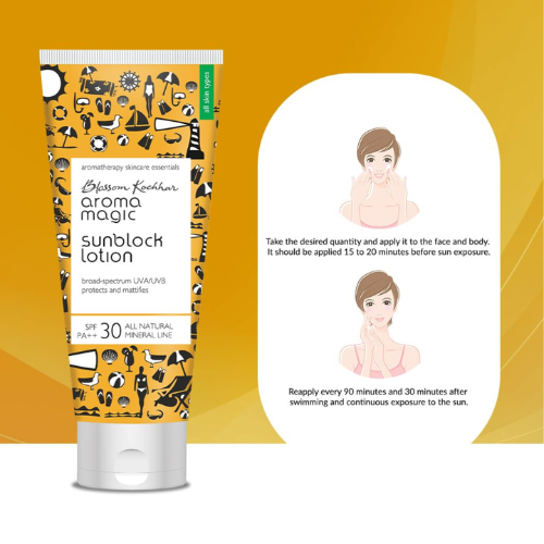 Aroma Magic Sunblock Lotion