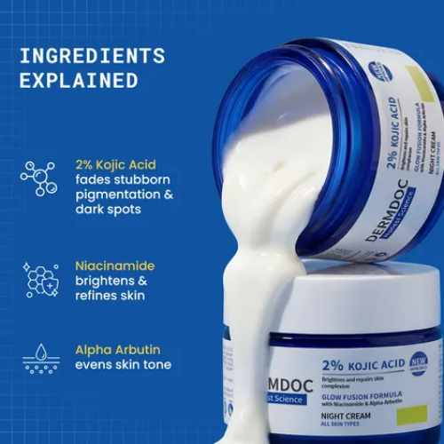 DermDoc 2% Kojic Acid Night Cream