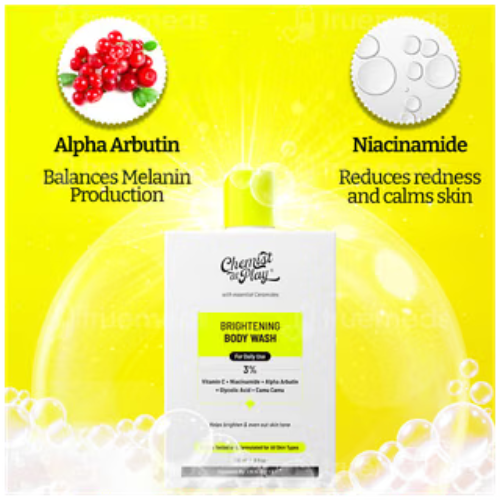 Chemist at Play 3% Brightening Body Wash