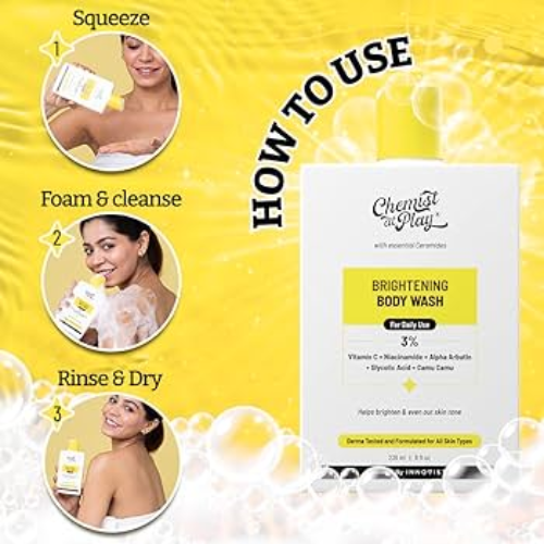 Chemist at Play 3% Brightening Body Wash