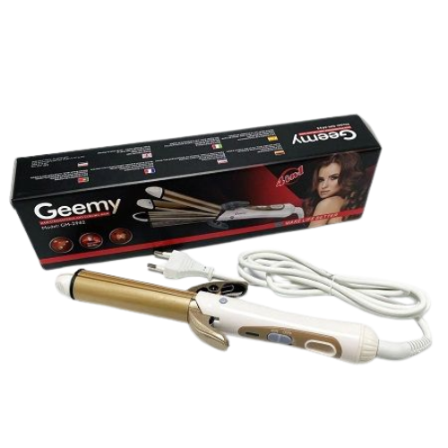 Geemy GM-2962 4 In 1Geemy Hair Straightener And Curling Iron