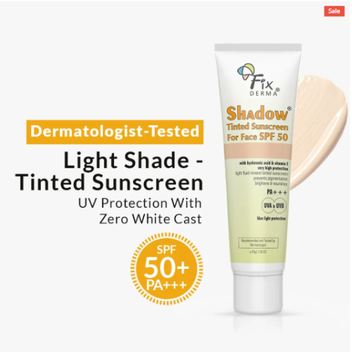 Fixderma Shadow Tinted Sunscreen SPF 50+ 
