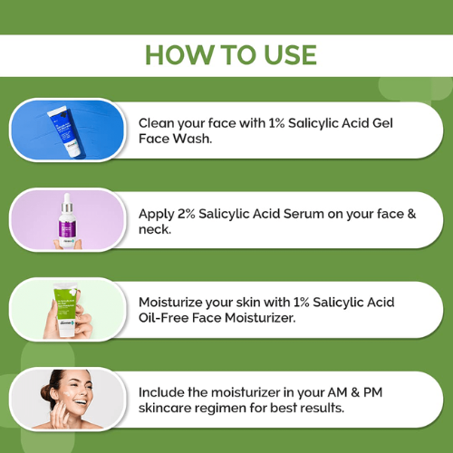 Derma Co 1% Salicylic Acid Oil-Free Daily Moisturizer