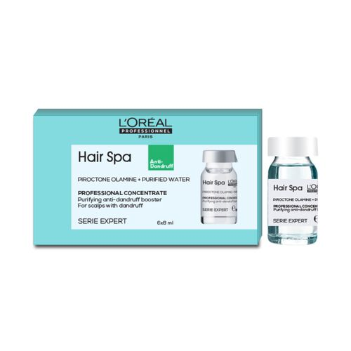 L'Oréal Professionnel Hair Spa Purifying Anti-Dandruff Concentrate 8ml x 6