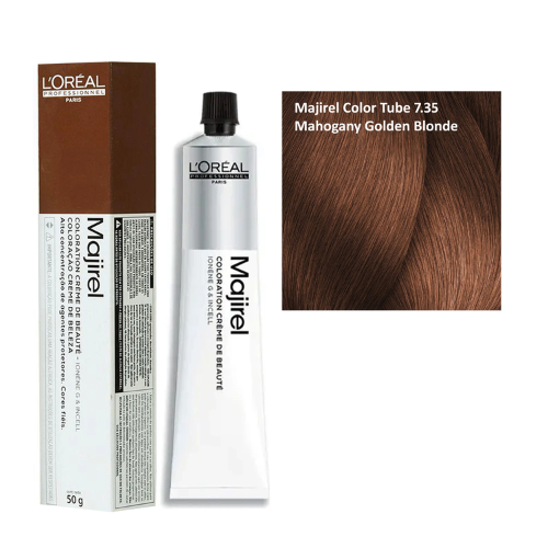 L'Oréal Professionnel Majirel 7.35 ( Mahogany Gold Blonde)