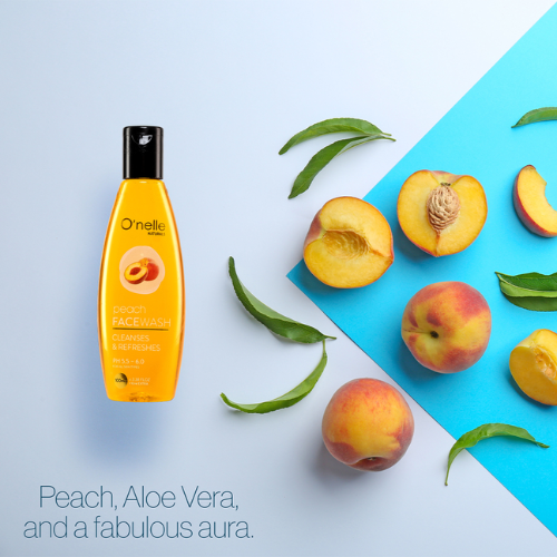O'nelle Naturals Peach Face Wash