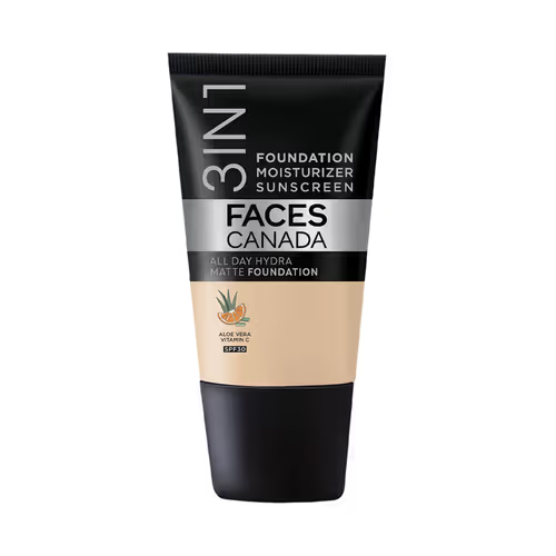 Faces Canada 3 in 1 All Day Hydra Matte Mini Foundation 18ml