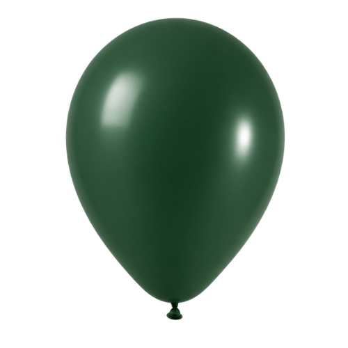 Dark green latex balloons 