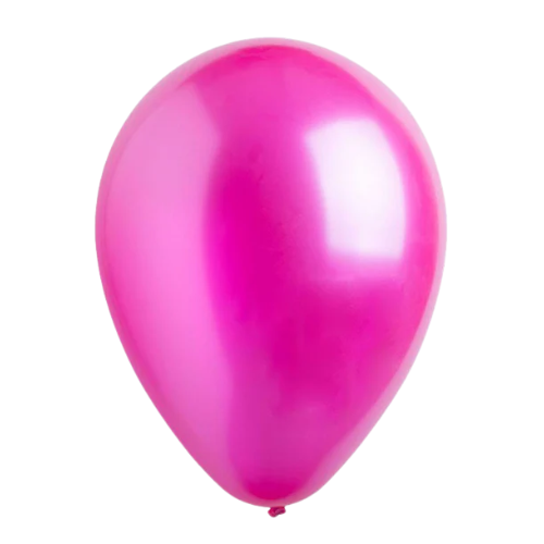 Pink latex balloons