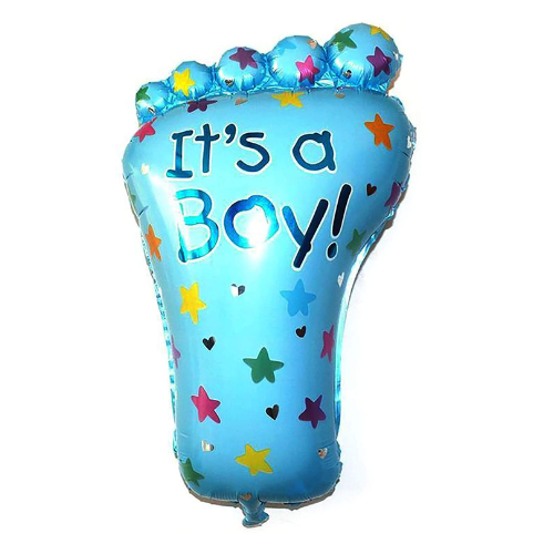 It's a Boy Helium Foil Deigned Balloons
