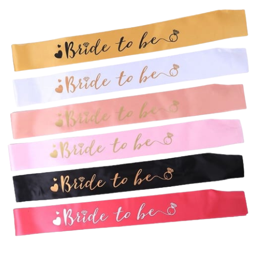 Bride to Be Sash