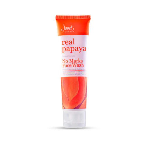 Janet Real Papaya No Marks Face Wash - 100 ML